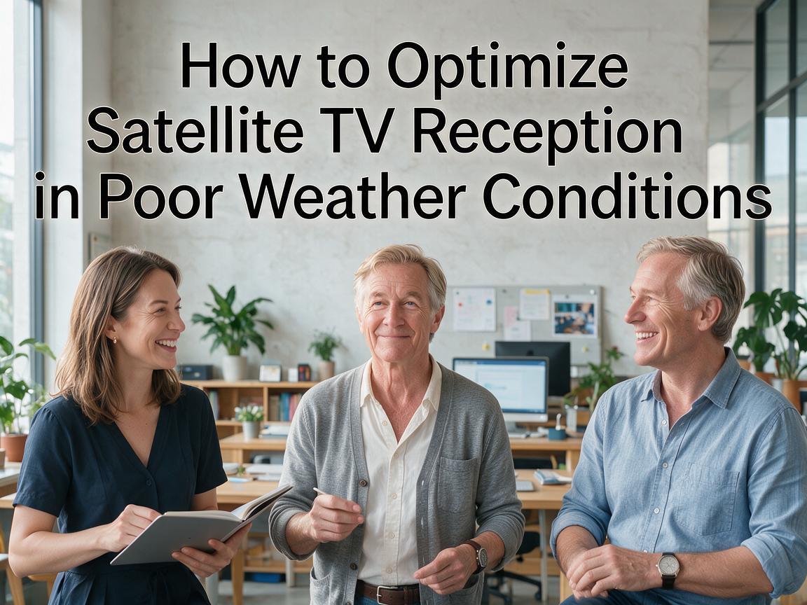 How to Optimize Satellite TV Reception in Poor Weather Conditions