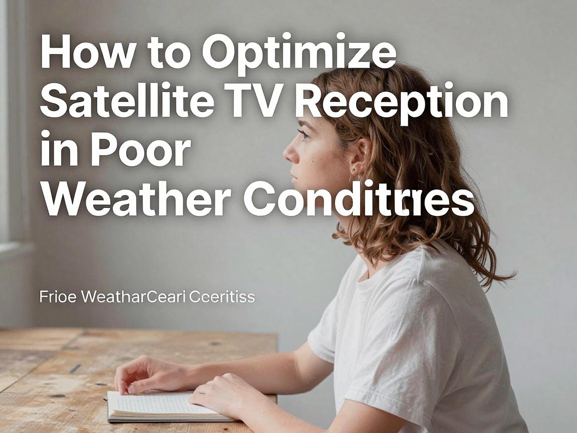 How to Optimize Satellite TV Reception in Poor Weather Conditions