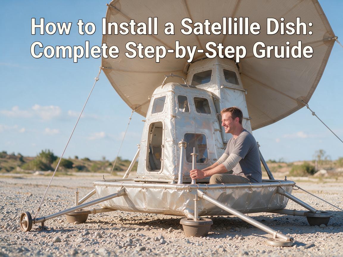 How to Install a Satellite Dish: Complete Step-by-Step Guide