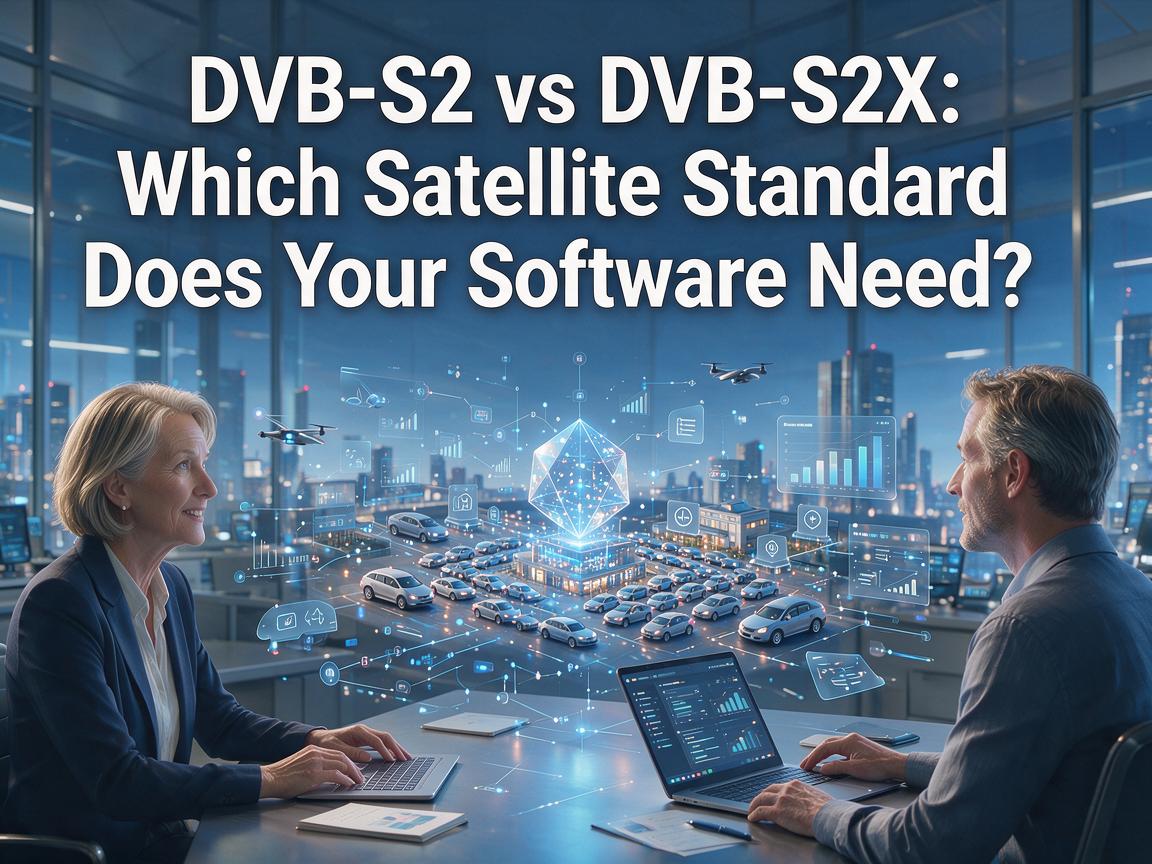 DVB-S2 vs DVB-S2X: Which Satellite Standard Does Your Software Need?