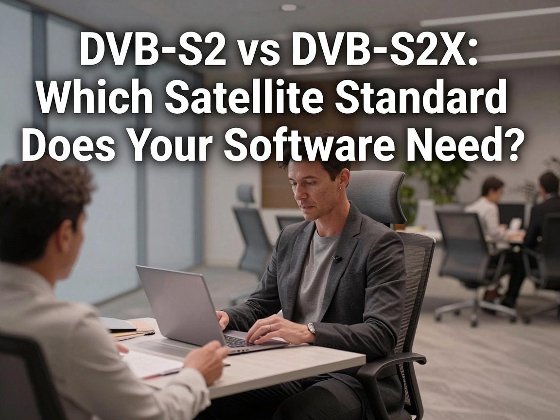 DVB-S2 vs DVB-S2X: Which Satellite Standard Does Your Software Need?