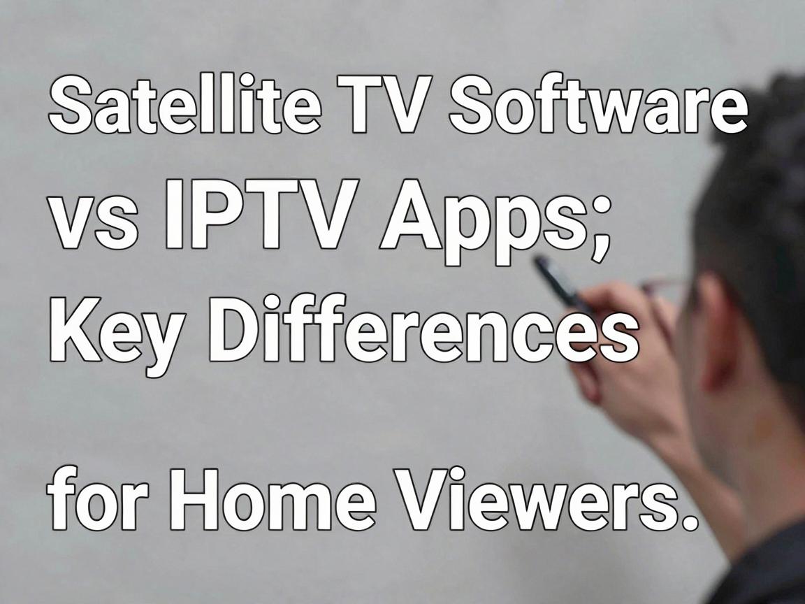 Satellite TV Software vs IPTV Apps: Key Differences for Home Viewers