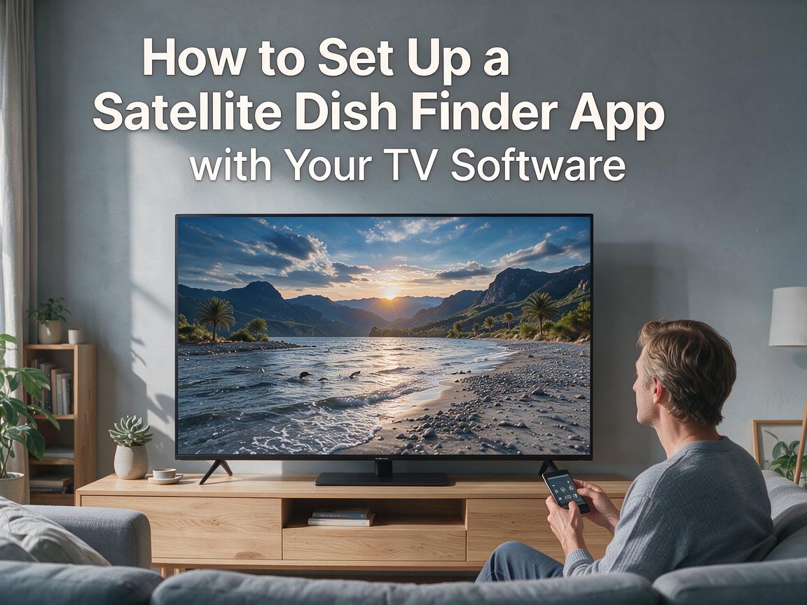How to Set Up a Satellite Dish Finder App with Your TV Software