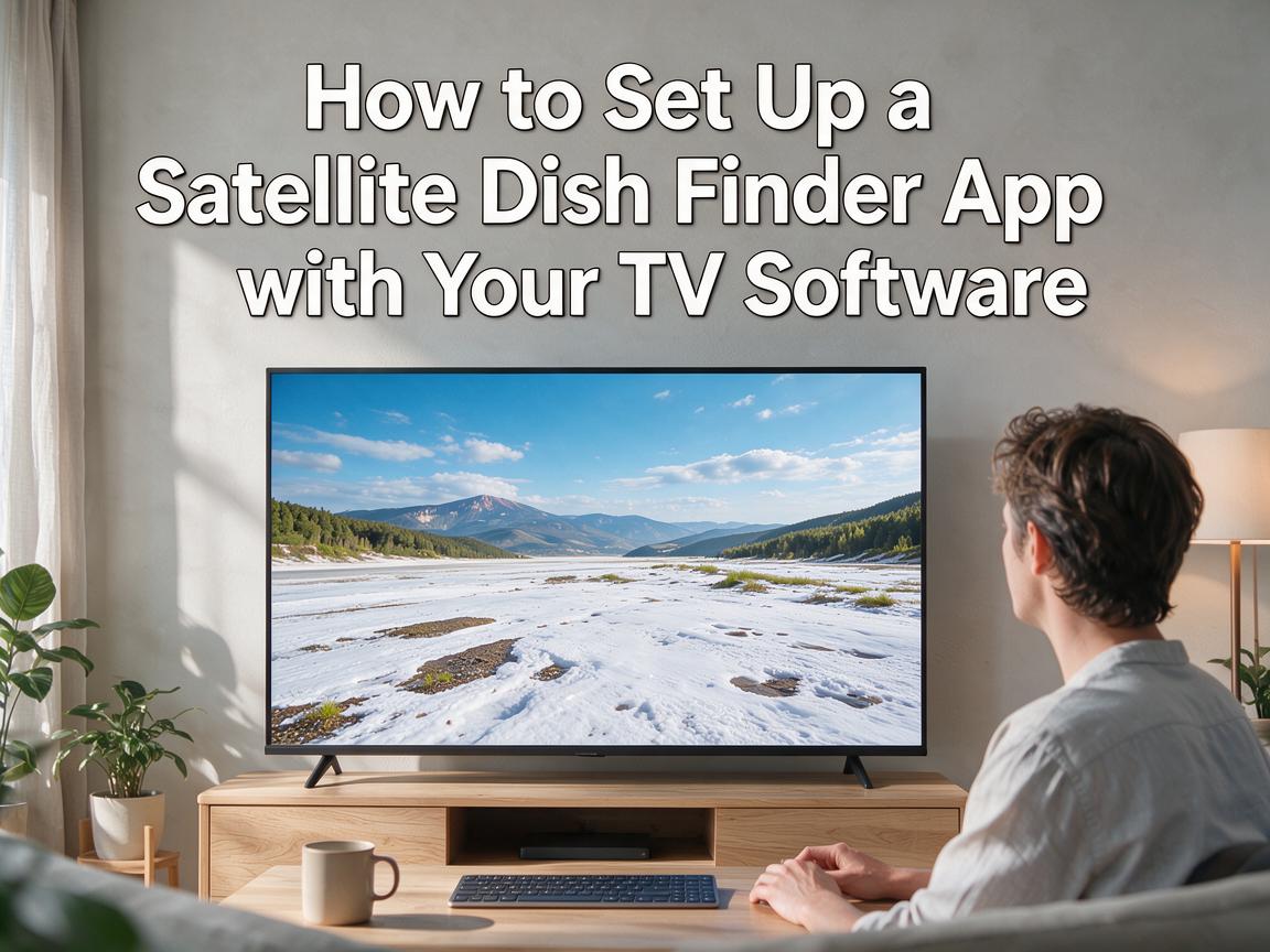 How to Set Up a Satellite Dish Finder App with Your TV Software