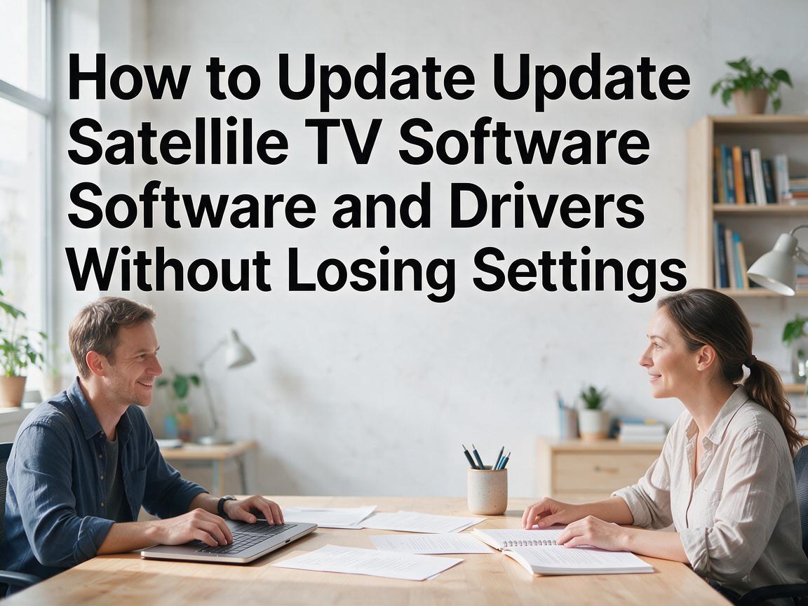 How to Update Satellite TV Software and Drivers Without Losing Settings