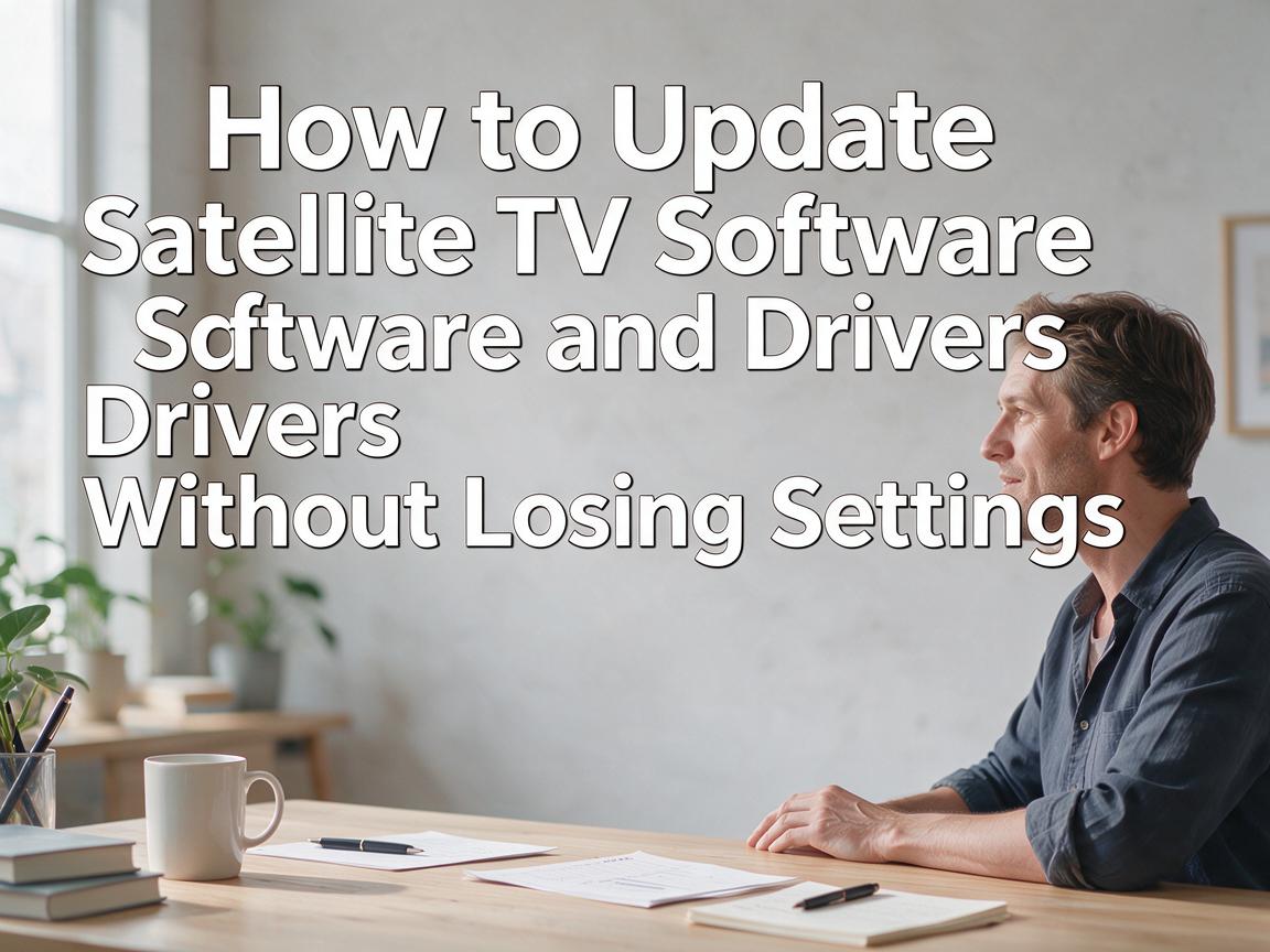 How to Update Satellite TV Software and Drivers Without Losing Settings