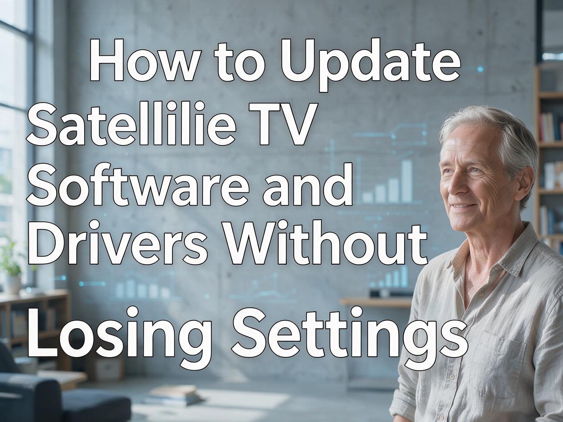 How to Update Satellite TV Software and Drivers Without Losing Settings