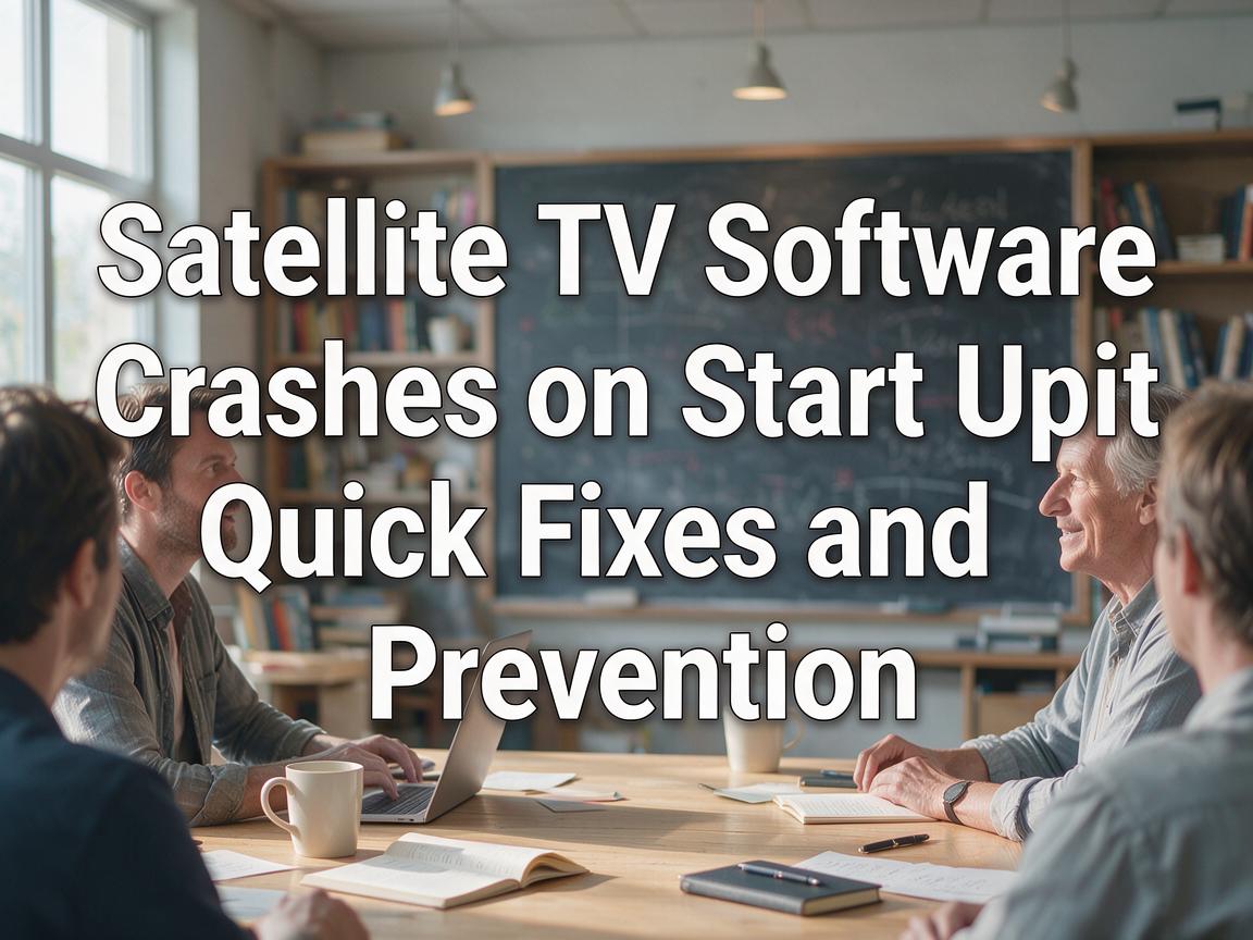 Satellite TV Software Crashes on Startup: Quick Fixes and Prevention