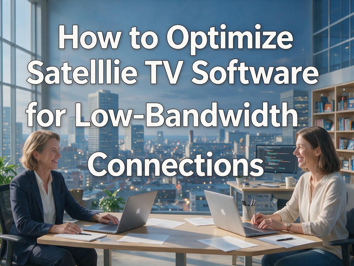 How to Optimize Satellite TV Software for Low-Bandwidth Connections