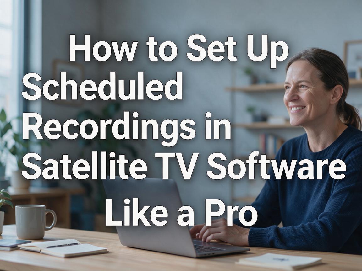 How to Set Up Scheduled Recordings in Satellite TV Software Like a Pro