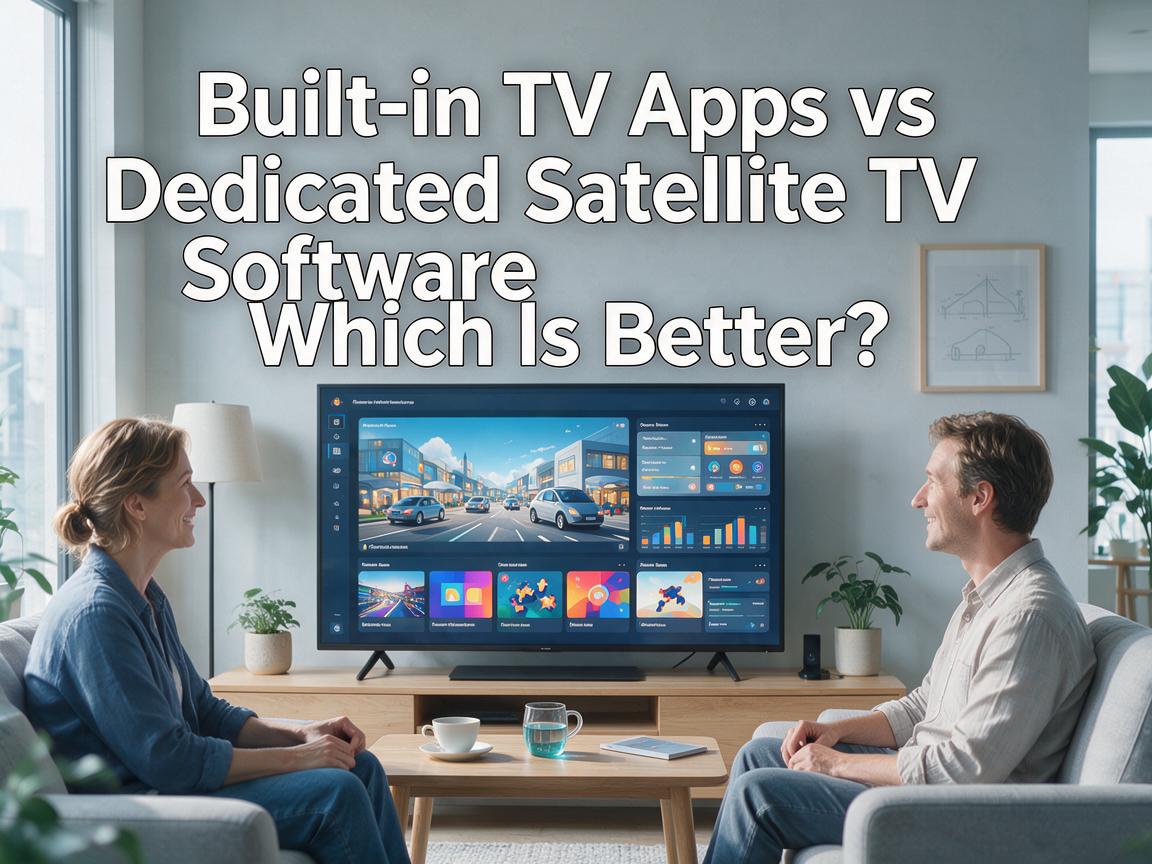 Built-in TV Apps vs Dedicated Satellite TV Software: Which Is Better?