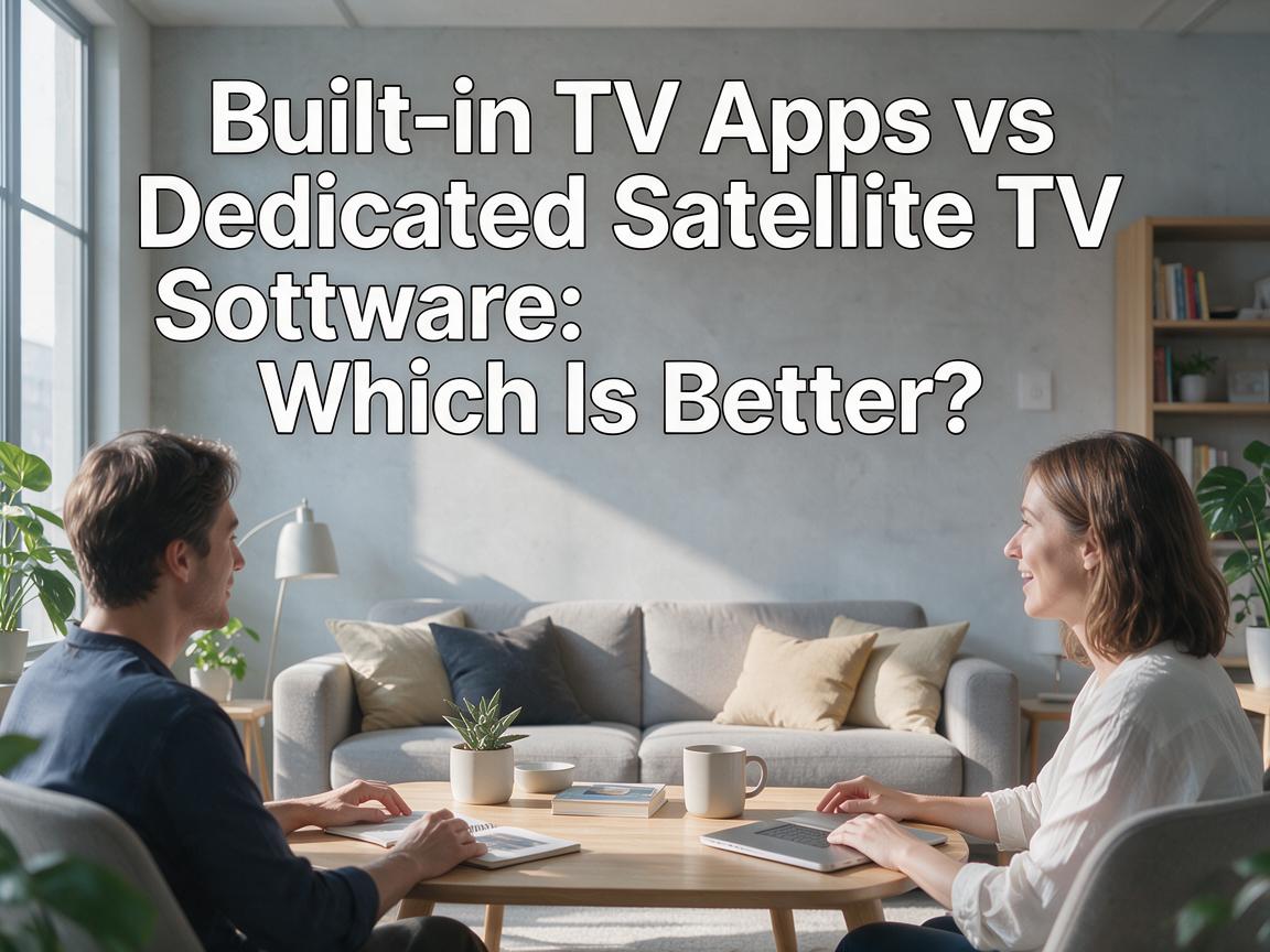 Built-in TV Apps vs Dedicated Satellite TV Software: Which Is Better?