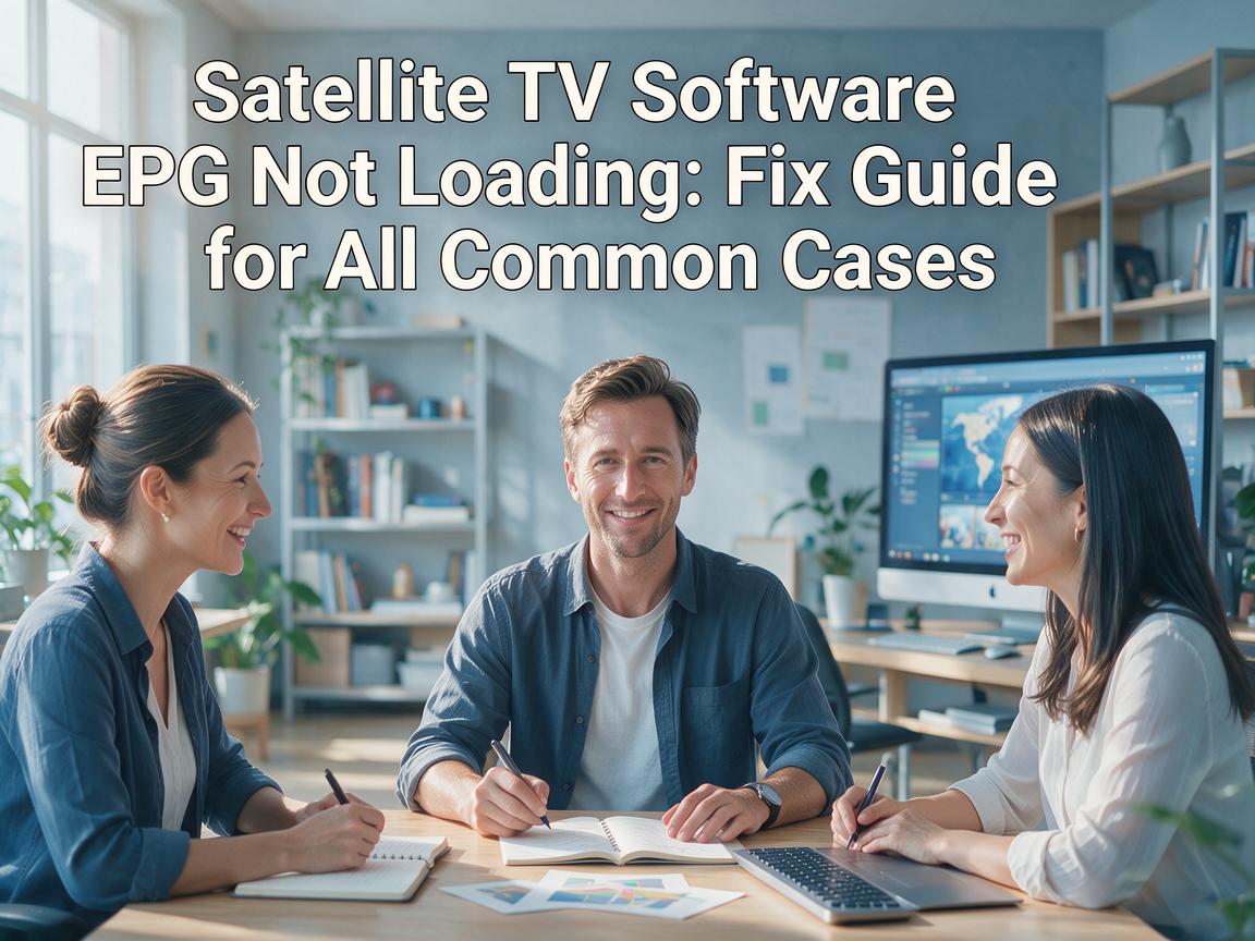 Satellite TV Software EPG Not Loading: Fix Guide for All Common Causes