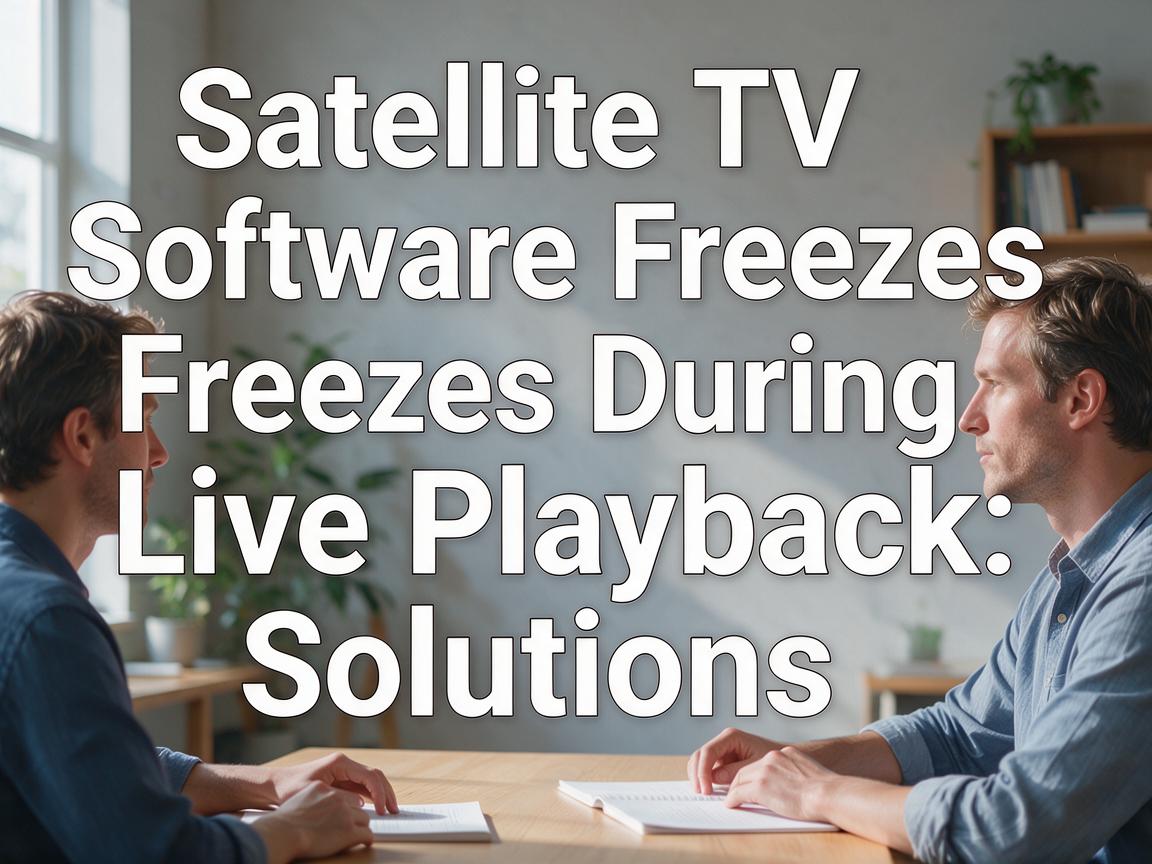 Satellite TV Software Freezes During Live Playback: Solutions