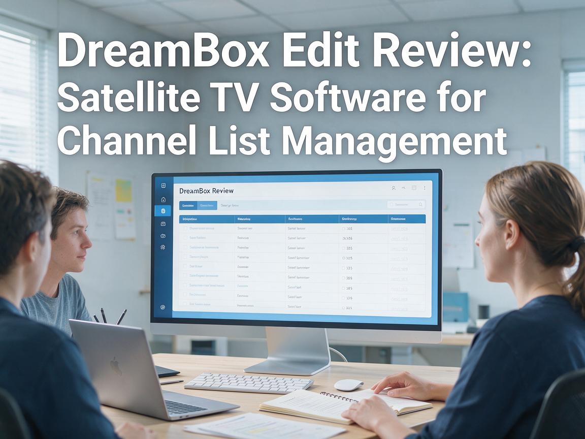 DreamBox Edit Review: Satellite TV Software for Channel List Management