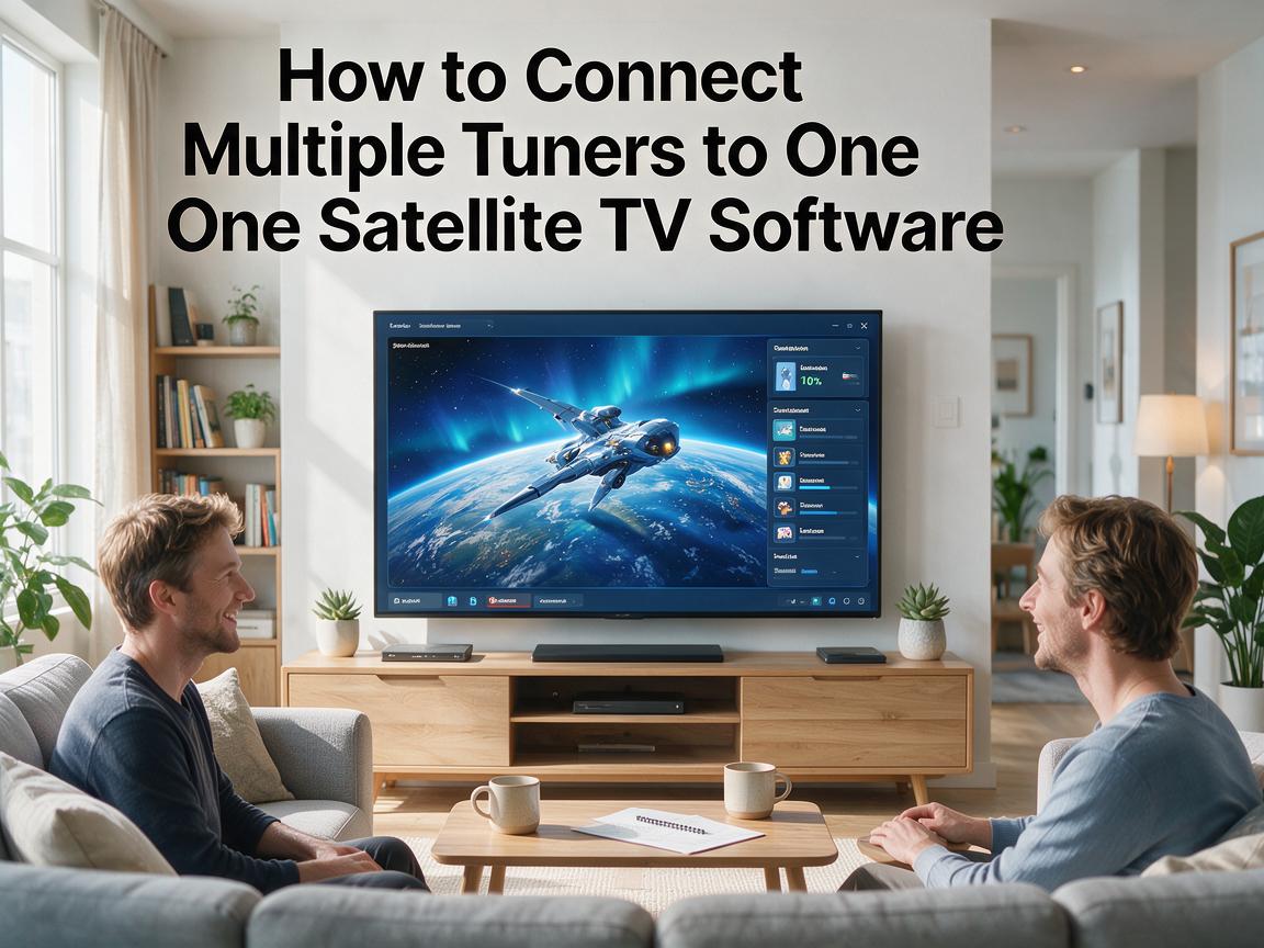 How to Connect Multiple Tuners to One Satellite TV Software
