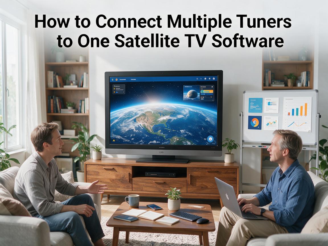 How to Connect Multiple Tuners to One Satellite TV Software