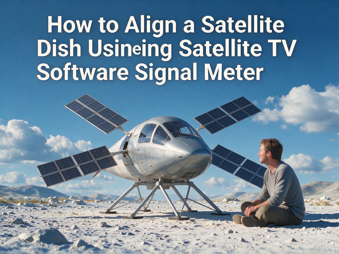 How to Align a Satellite Dish Using Satellite TV Software Signal Meter