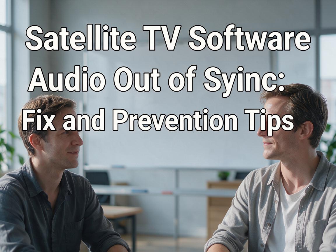 Satellite TV Software Audio Out of Sync: Fix and Prevention Tips