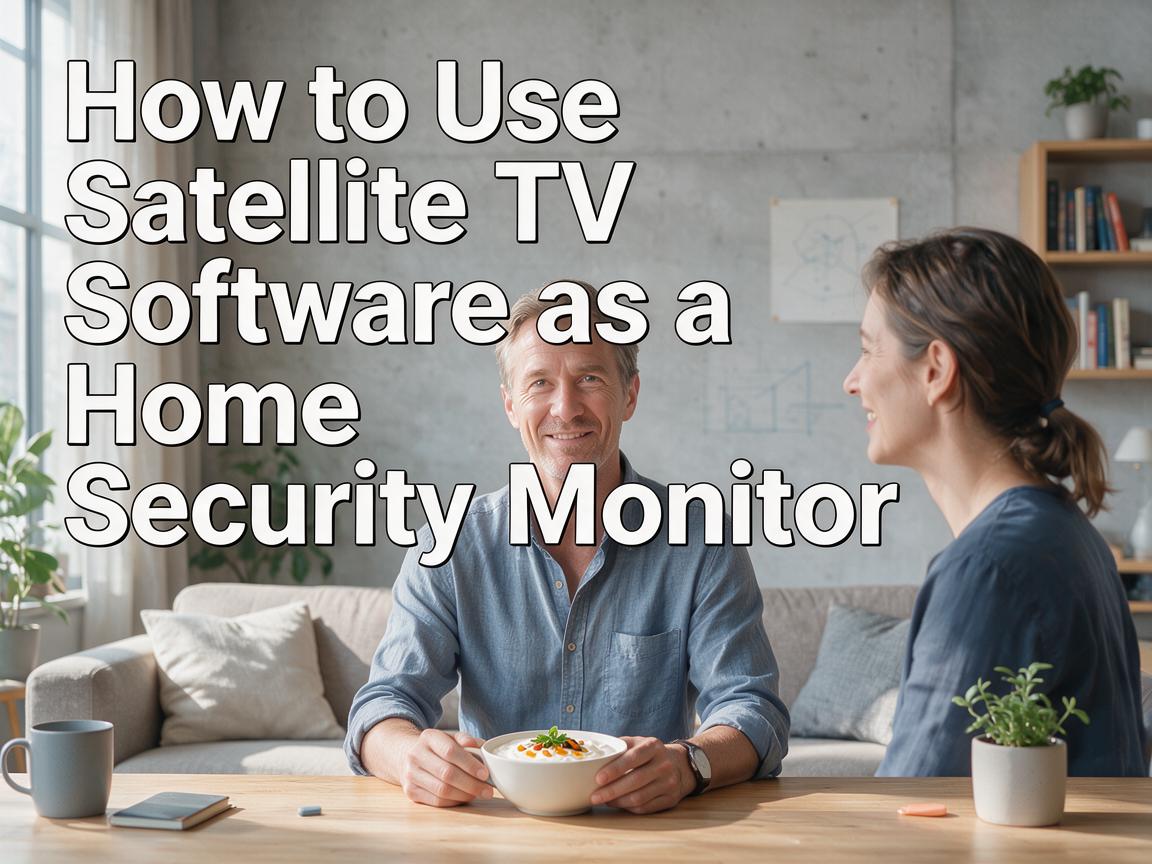 How to Use Satellite TV Software as a Home Security Monitor