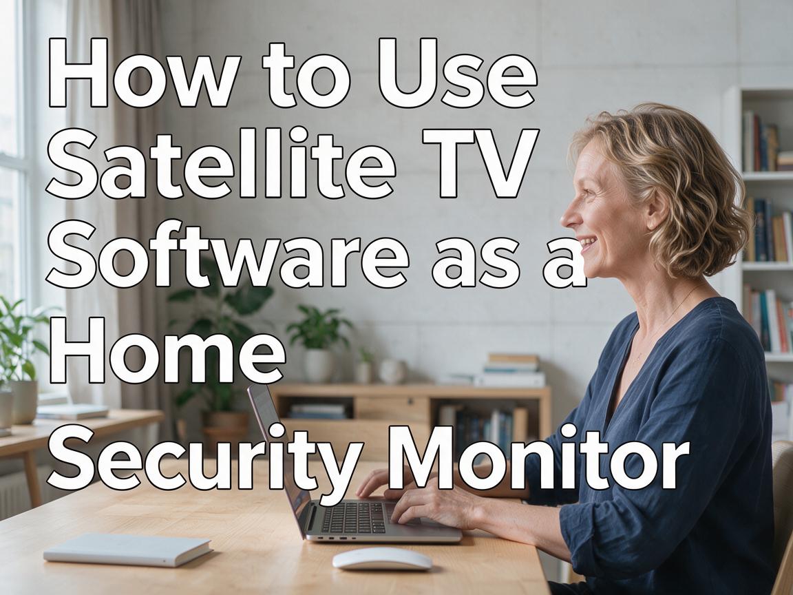 How to Use Satellite TV Software as a Home Security Monitor