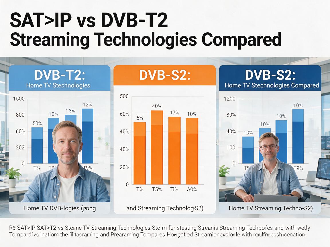 SAT>IP vs DVB-T2 vs DVB-S2: Home TV Streaming Technologies Compared