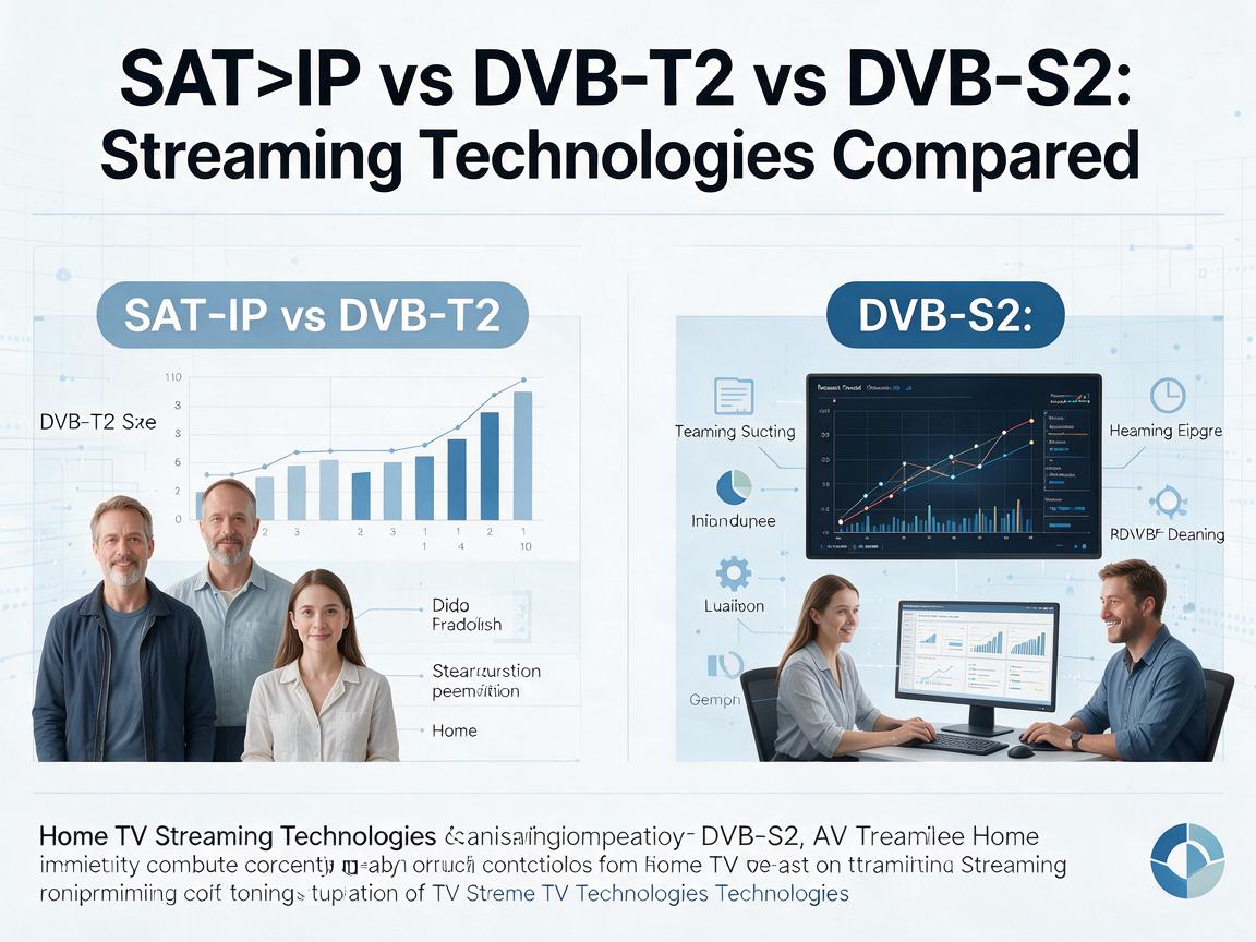 SAT>IP vs DVB-T2 vs DVB-S2: Home TV Streaming Technologies Compared
