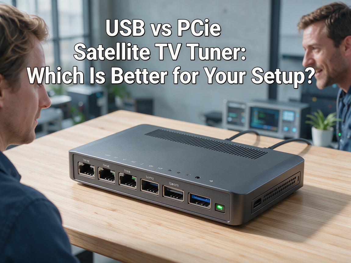 USB vs PCIe Satellite TV Tuner: Which Is Better for Your Setup?