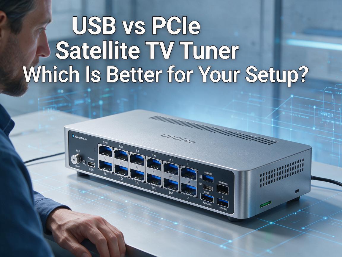 USB vs PCIe Satellite TV Tuner: Which Is Better for Your Setup?