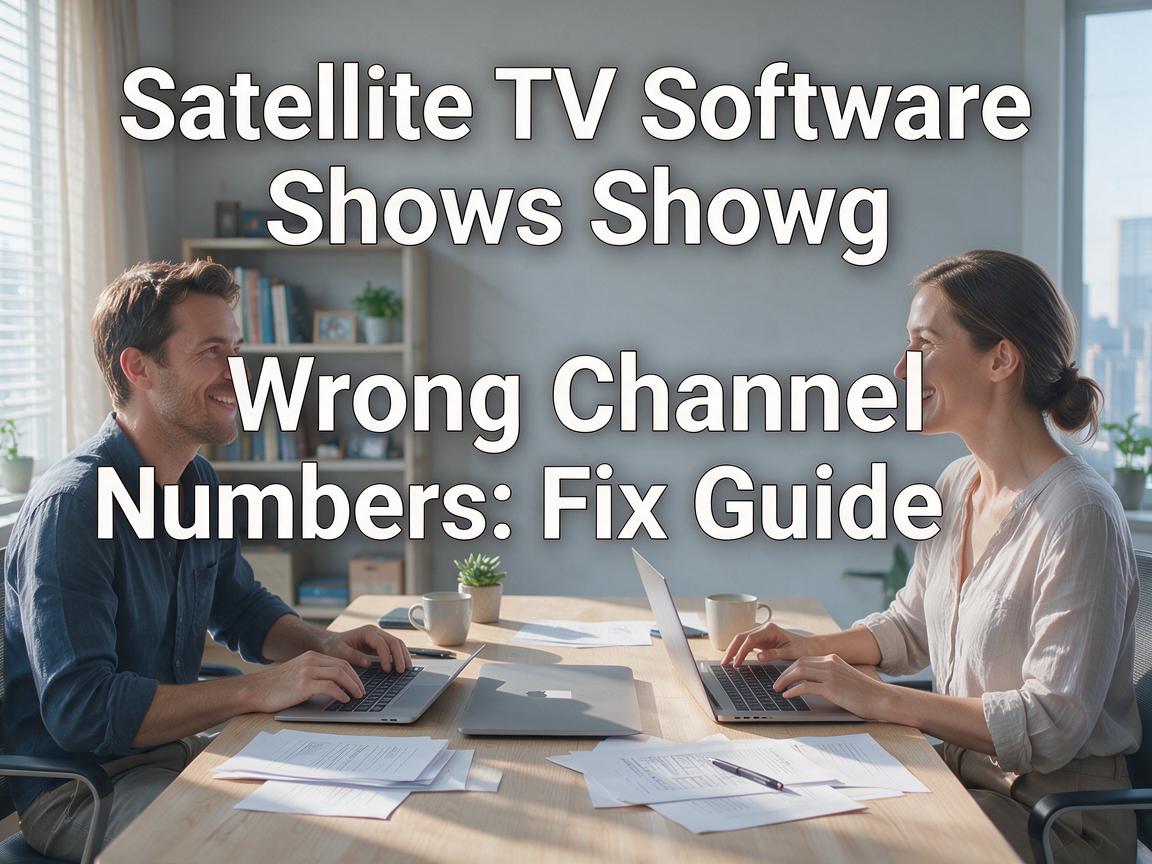 Satellite TV Software Shows Wrong Channel Numbers: Fix Guide