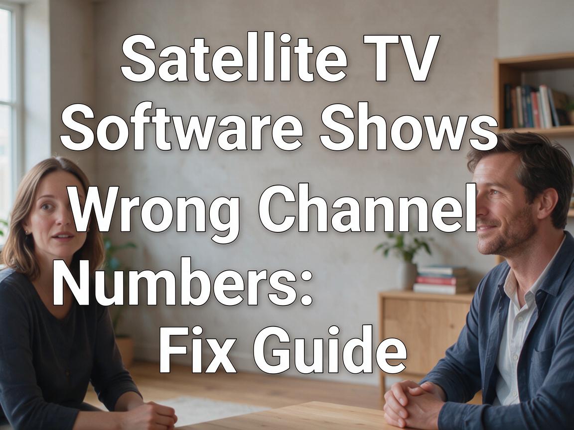 Satellite TV Software Shows Wrong Channel Numbers: Fix Guide