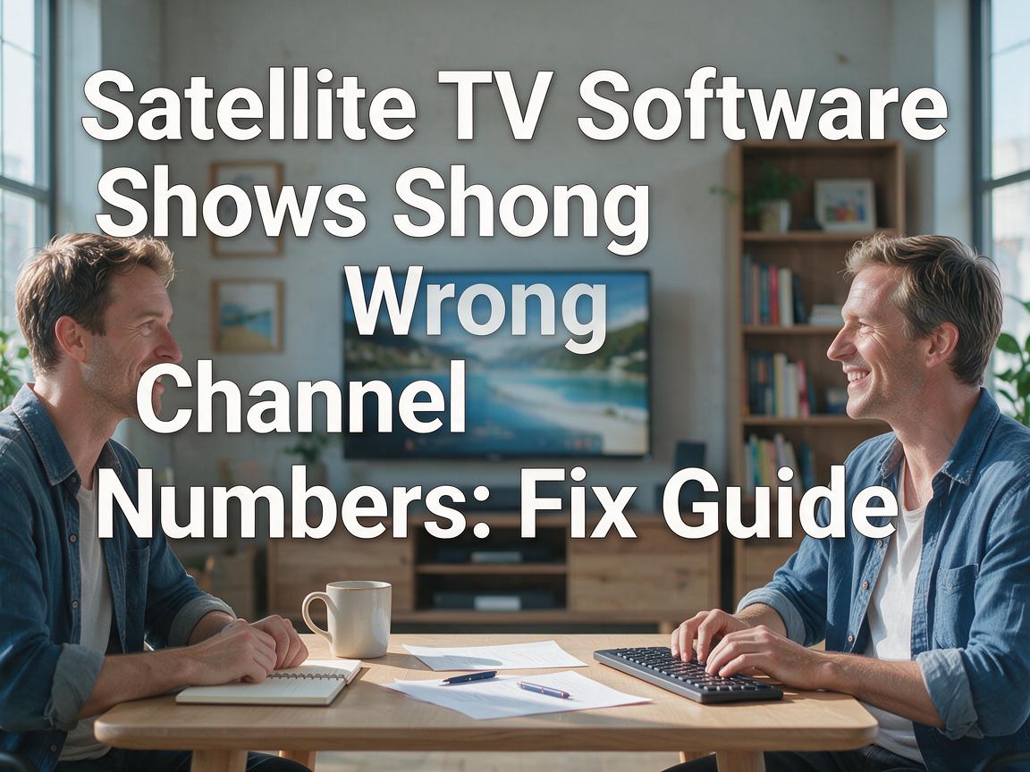 Satellite TV Software Shows Wrong Channel Numbers: Fix Guide