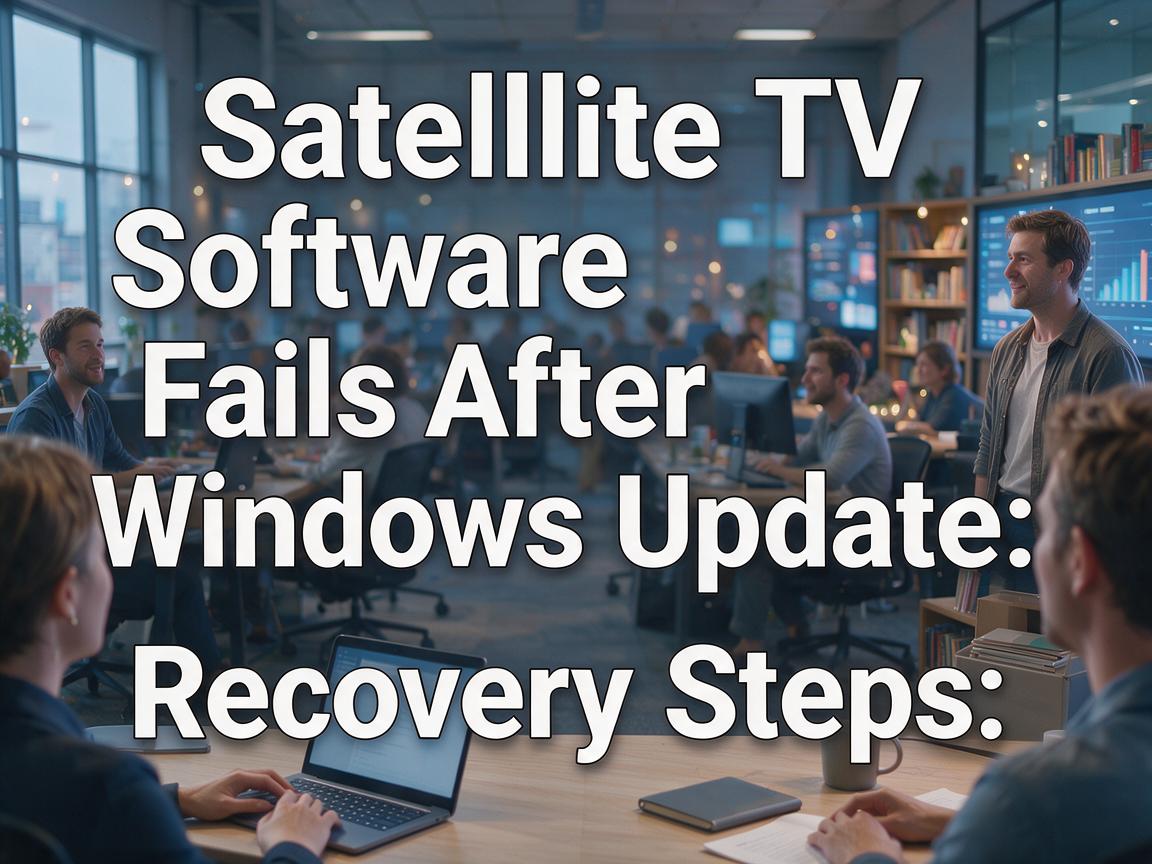Satellite TV Software Fails After Windows Update: Recovery Steps