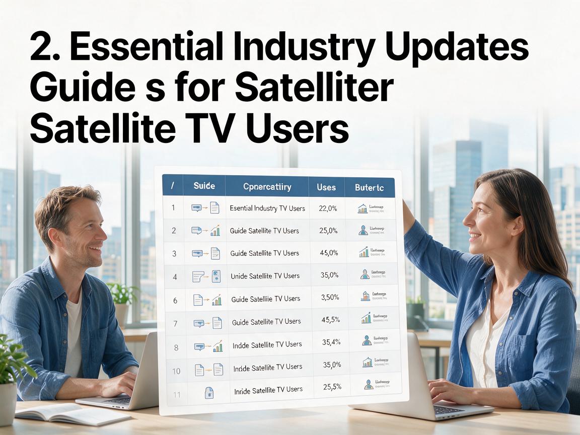 2. Essential Industry Updates Guide for Satellite TV Users