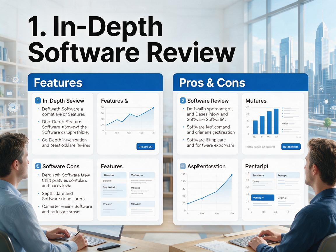 1. In-Depth Software Review: Features, Pros & Cons