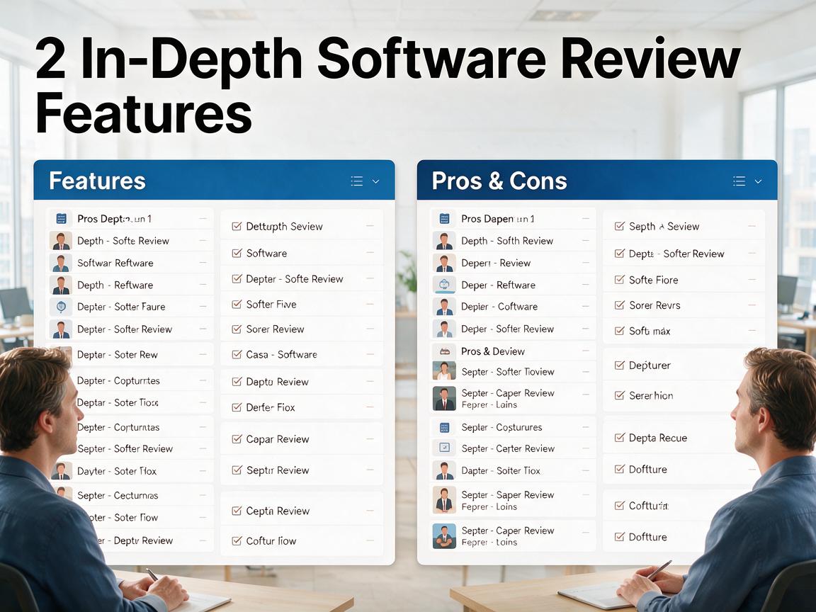 2. In-Depth Software Review: Features, Pros & Cons