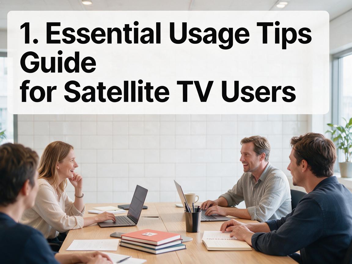 1. Essential Usage Tips Guide for Satellite TV Users