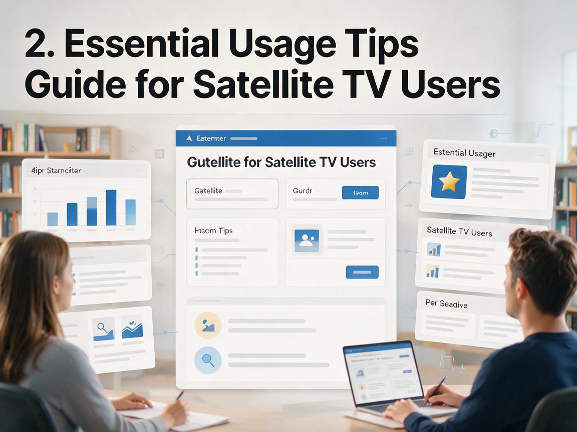 2. Essential Usage Tips Guide for Satellite TV Users