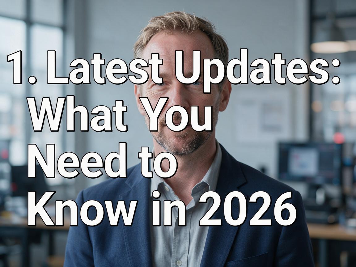 1. Latest Updates: What You Need to Know in 2026