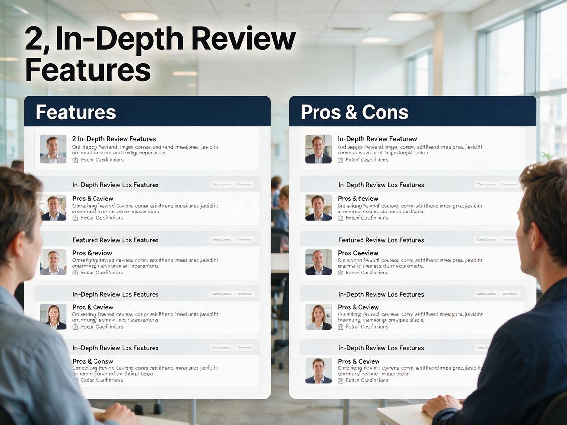 2. In-Depth Review: Features, Pros & Cons