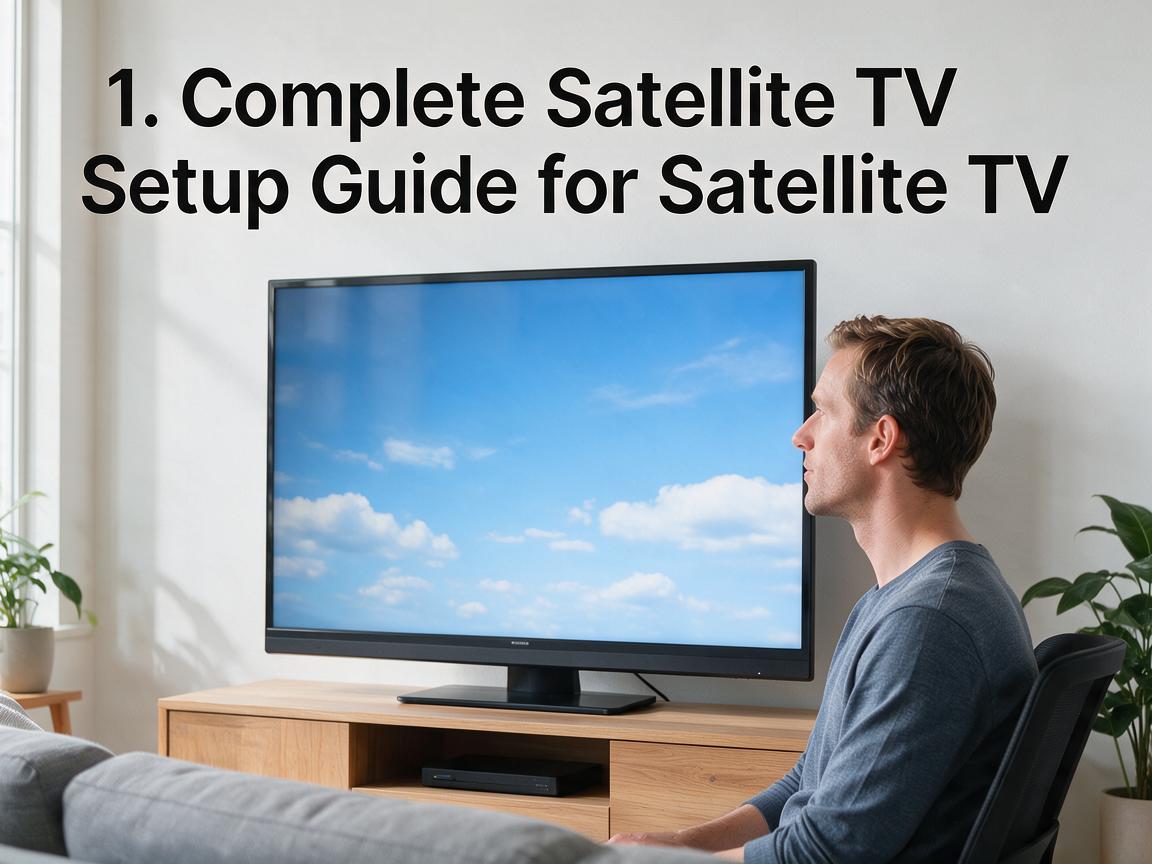 1. Complete Satellite TV Setup Guide for Satellite TV