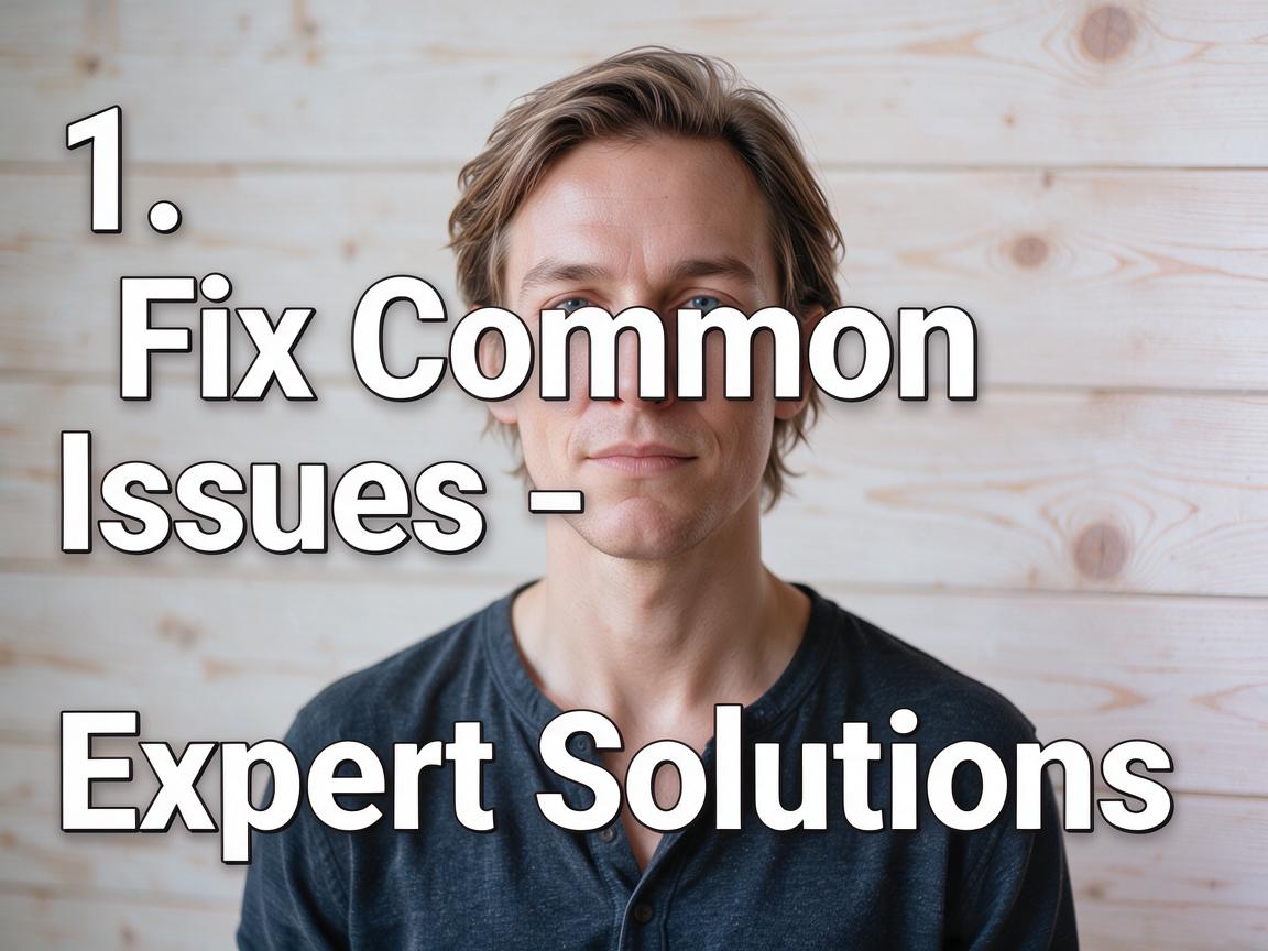 1. Fix Common Issues - Expert Solutions
