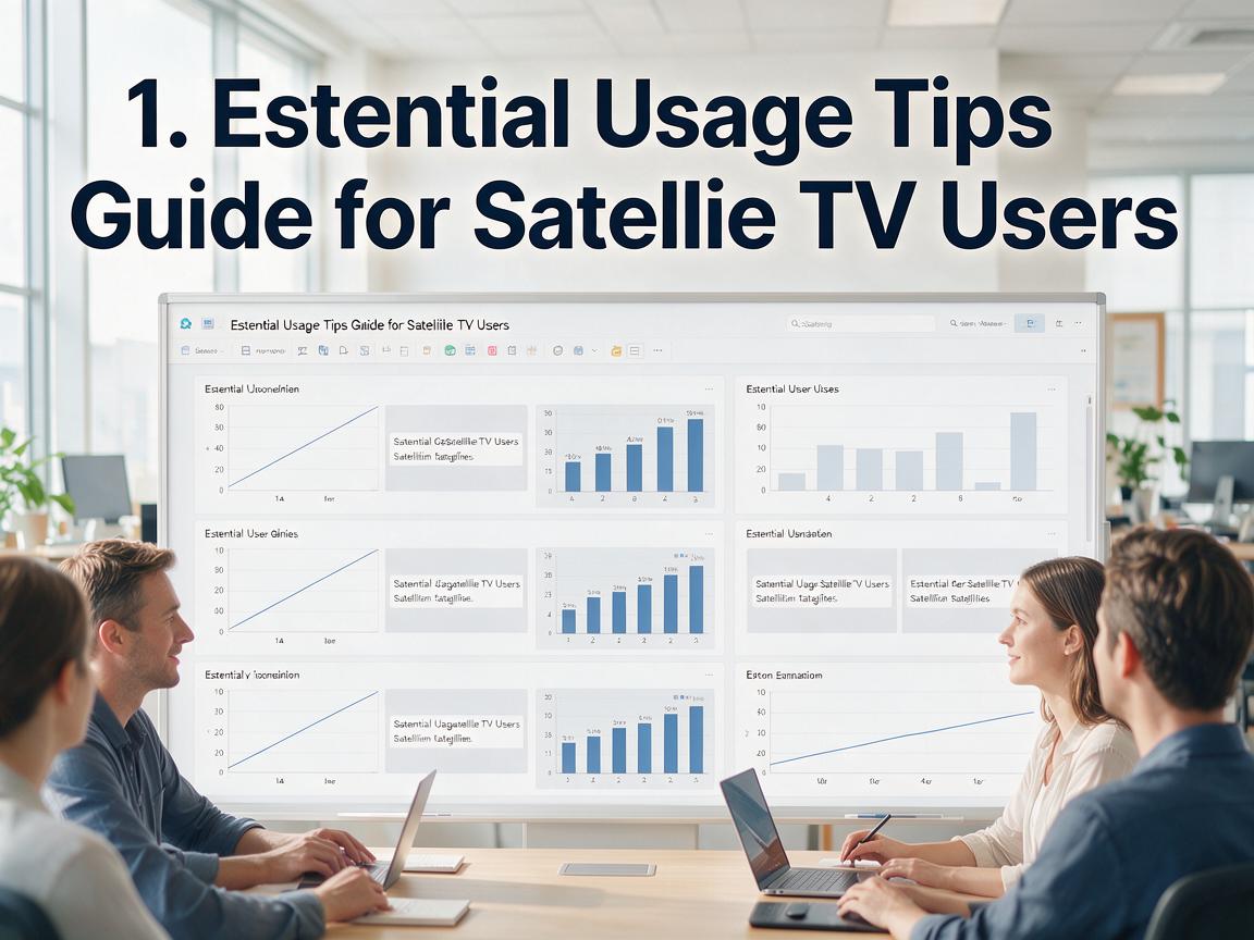 1. Essential Usage Tips Guide for Satellite TV Users