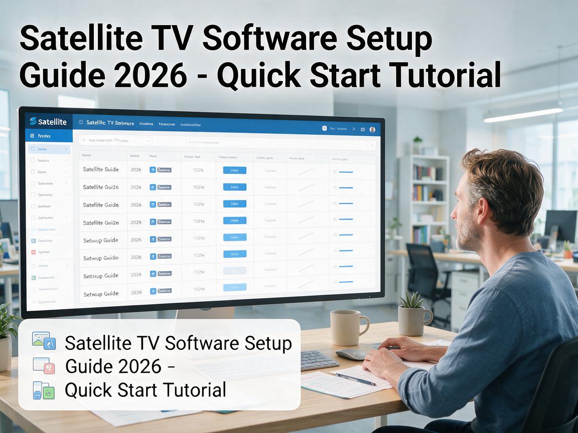 Satellite TV Software Setup Guide 2026 - Quick Start Tutorial