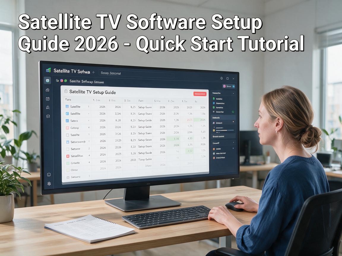Satellite TV Software Setup Guide 2026 - Quick Start Tutorial