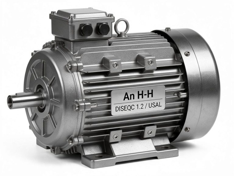 Install H-H Satellite Antenna: DiSEqC Motor Mounting Made Easy