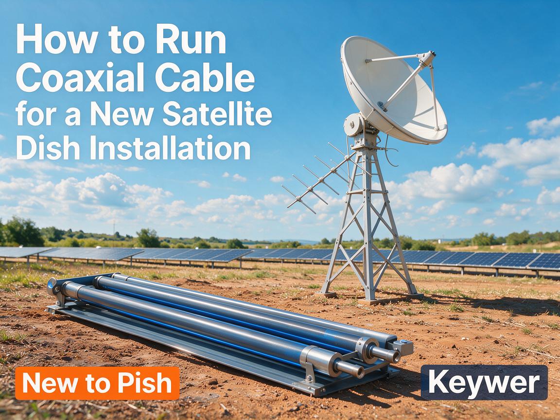How to Run Coaxial Cable for a New Satellite Dish Installation