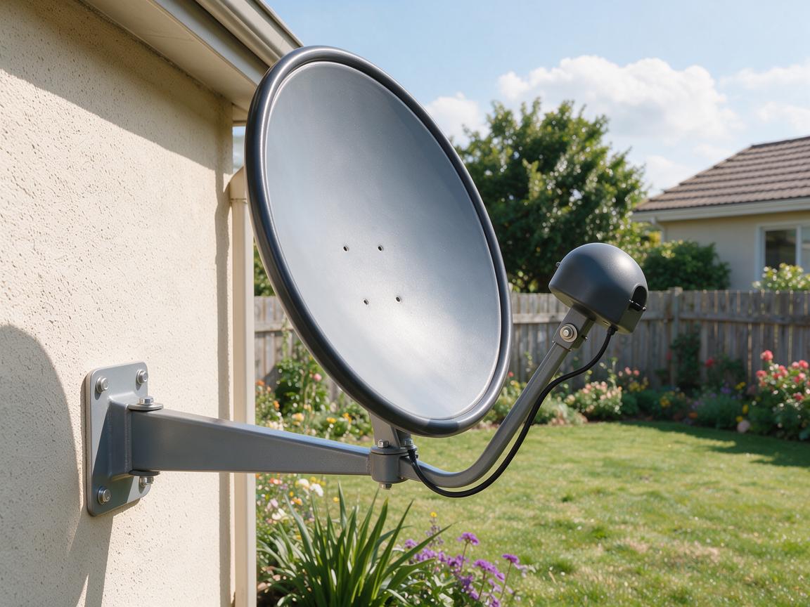 Wall Mounting a Satellite Dish: Bracket Selection and Fixings