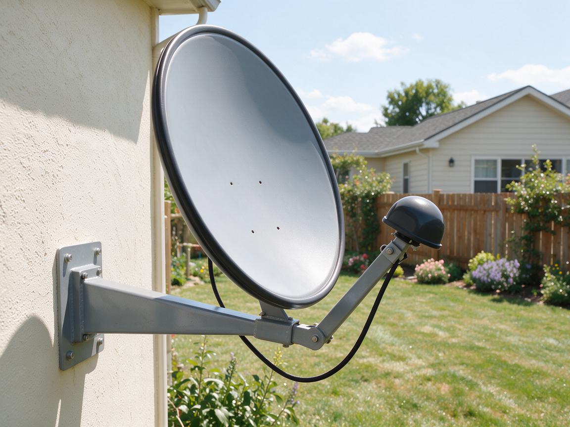 Wall Mounting a Satellite Dish: Bracket Selection and Fixings