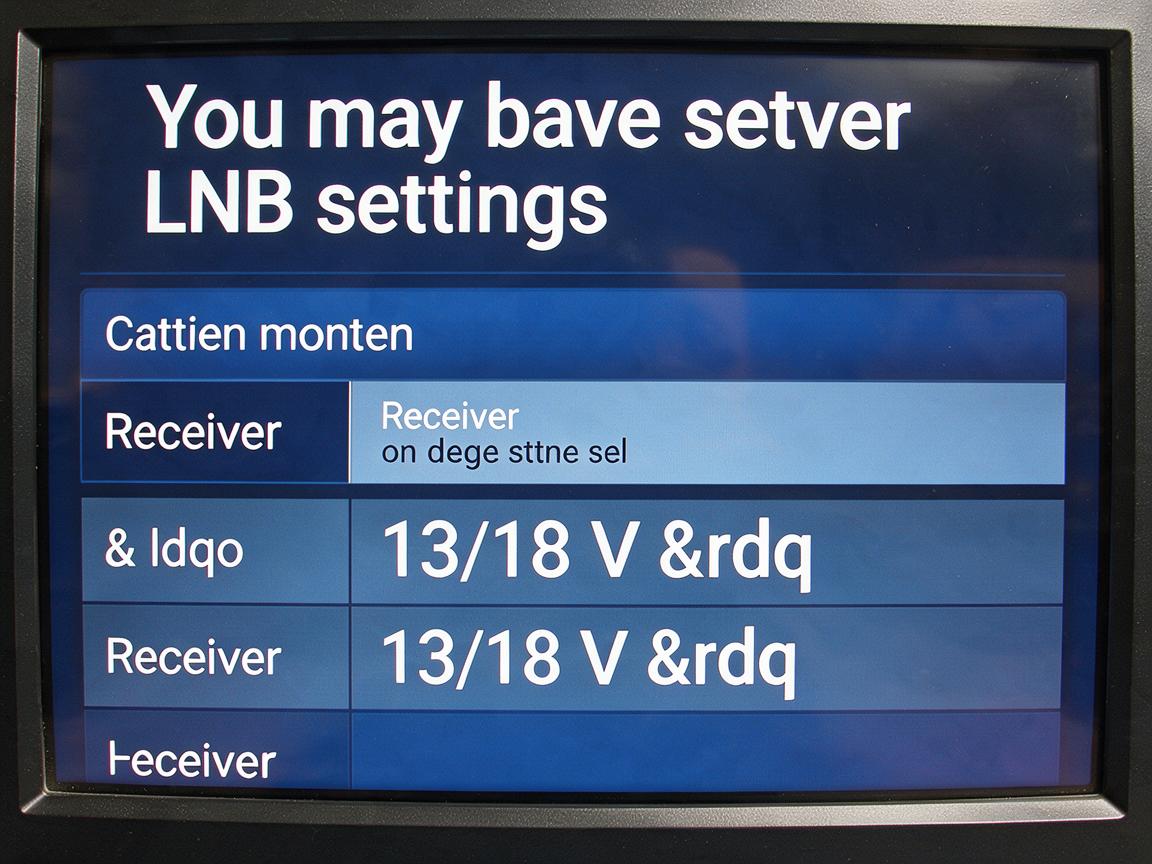 What LNB Voltage Does: 13V, 18V and the 22kHz Tone Explained